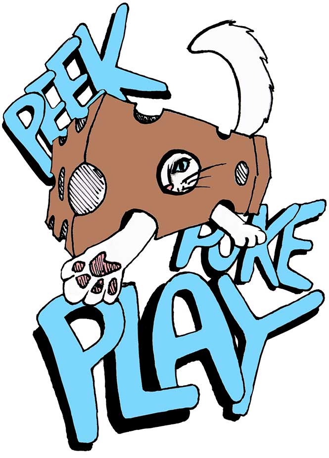 Peek, Poke, Play banner